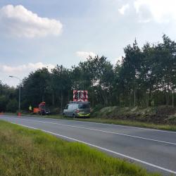 Afzetten beplanting wal N371 Assen