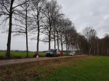 Snoeien op landgoed "Dennenrode" te Hooghalen, voor Natuurmonumenten